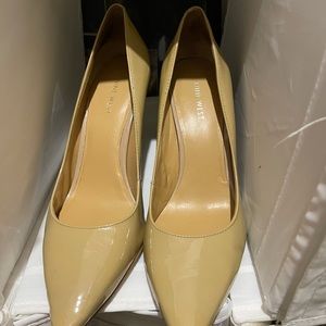 Basic Nude Patent Pump Nine West